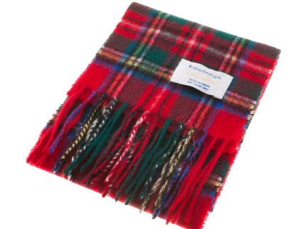 Edinburgh Cashmere Mini Scarf  Stewart Royal