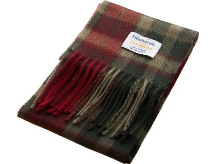 Edinburgh Cashmere Mini Scarf  Buchanan Autumn