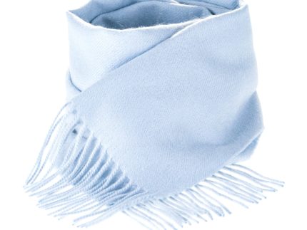 Edinburgh Cashmere Scarf  Baby Blue