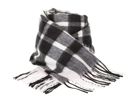 Edinburgh Cashmere Scarf  Exploded Scotty Thomson Lt Pink