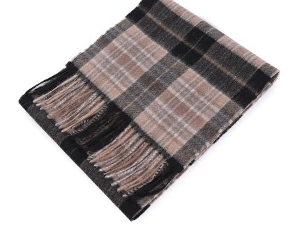 Edinburgh Cashmere Scarf Mackellar Black
