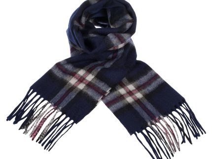 Edinburgh Cashmere Scarf  Thomson Navy