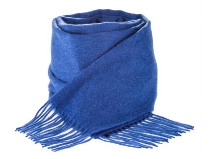 Edinburgh Cashmere Scarf  Soft Denim