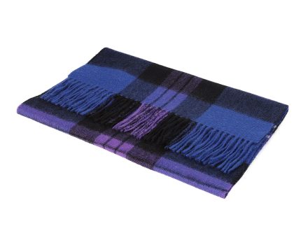 Hos 100% Lambswool Wide Scarf Heritage Of Scotland