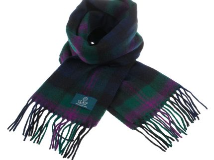 Lambswool Scottish Tartan Clan Scarf  Baird