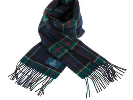 Lambswool Scottish Tartan Clan Scarf  Colquhoun