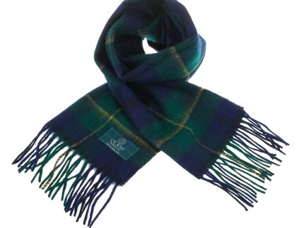 Lambswool Scottish Tartan Clan Scarf  Johnstone