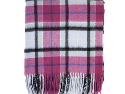 Mini Me Children’s Cape Edinburgh Cashmere - Light Blue Check