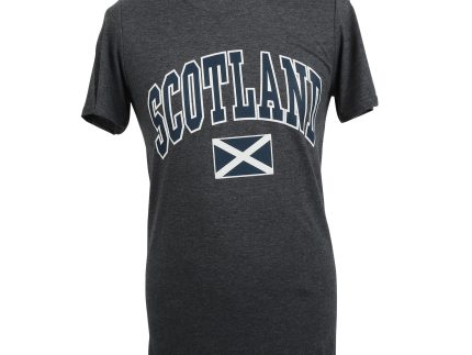 Scotland Harvard Print T/Shirt Dark Heather