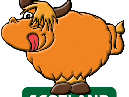 Scotland Metallic Magnet – Highland Cow, Nessie, or Bagpipes